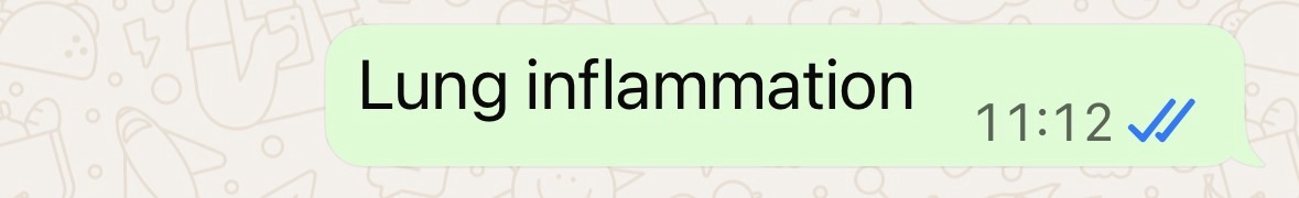 "Lung inflammation"